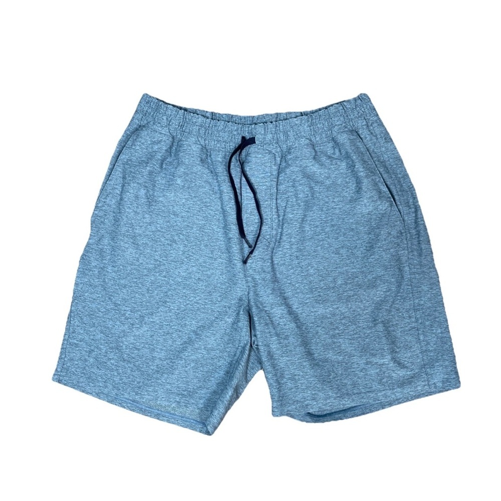 Outdoor Voices Athletic Shorts Mens Large Blue Gym Running Drawstring 7” Inseam